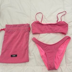 Triangl Mica pitaya sparkle swim set